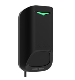 Ajax Rilevatore Movimento Microonde Superior Plus Fibra Nero