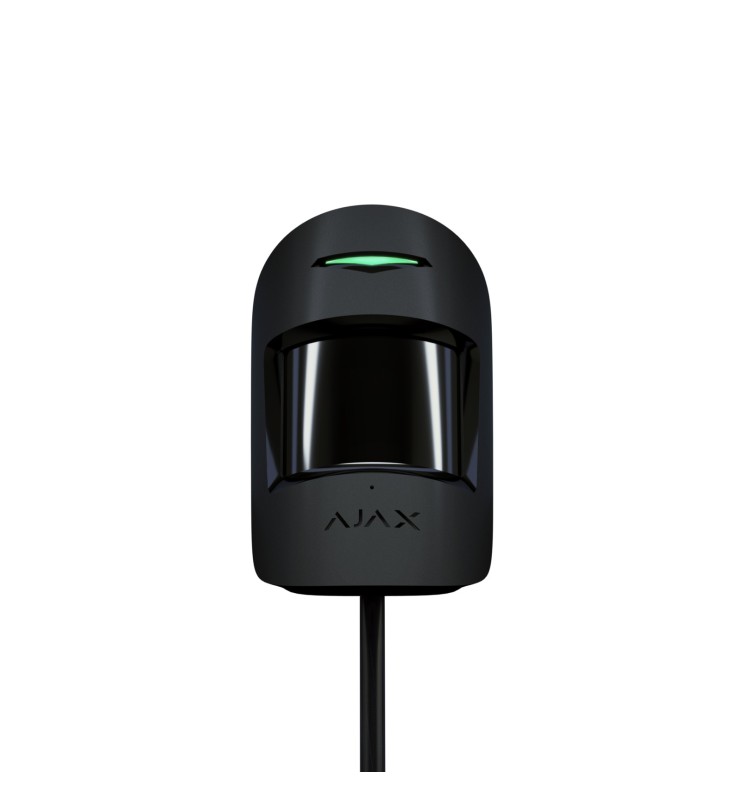 Ajax Rilevatore Movimento Vetro Fibra Combiprotect Nero