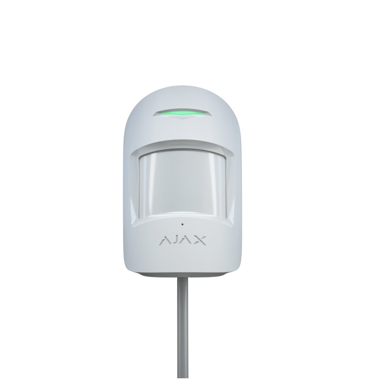 Ajax Rilevatore Movimento Vetro Fibra Combiprotect Bianco