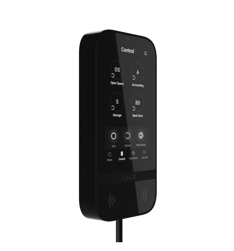 Ajax Tastiera Touch Superior Fibra Nero