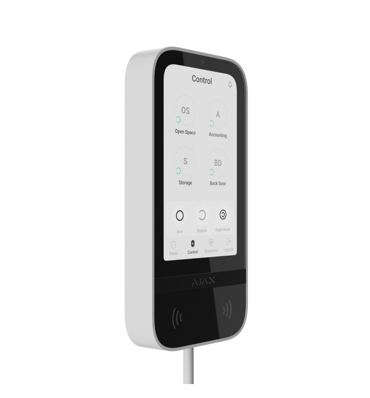 Ajax Tastiera Touch Superior Fibra Bianco