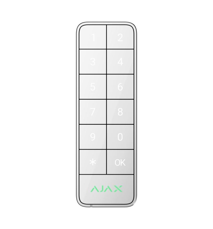 Ajax Tastiera Outdoor Superior Fibra Bianco