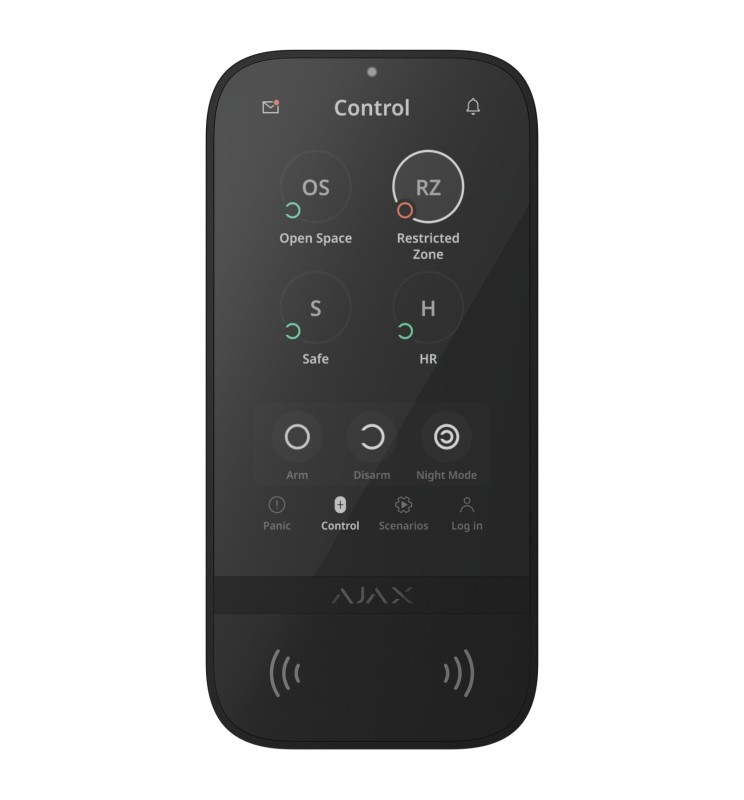 Ajax Tastiera Touch Superior G3 Contactless Nero