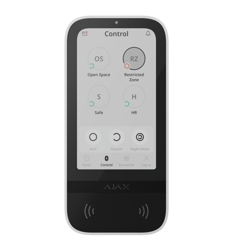 Ajax Tastiera Touch Superior G3 Contactless Bianco