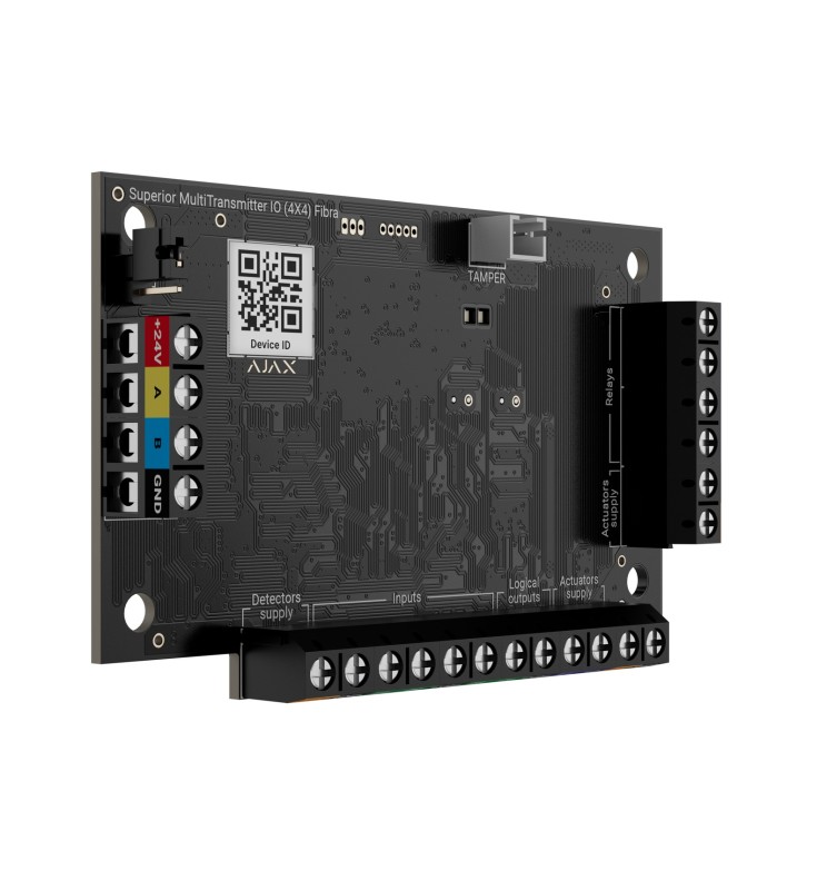 Ajax Modulo MultiTransmitter Fibra I/O Superior 4X4